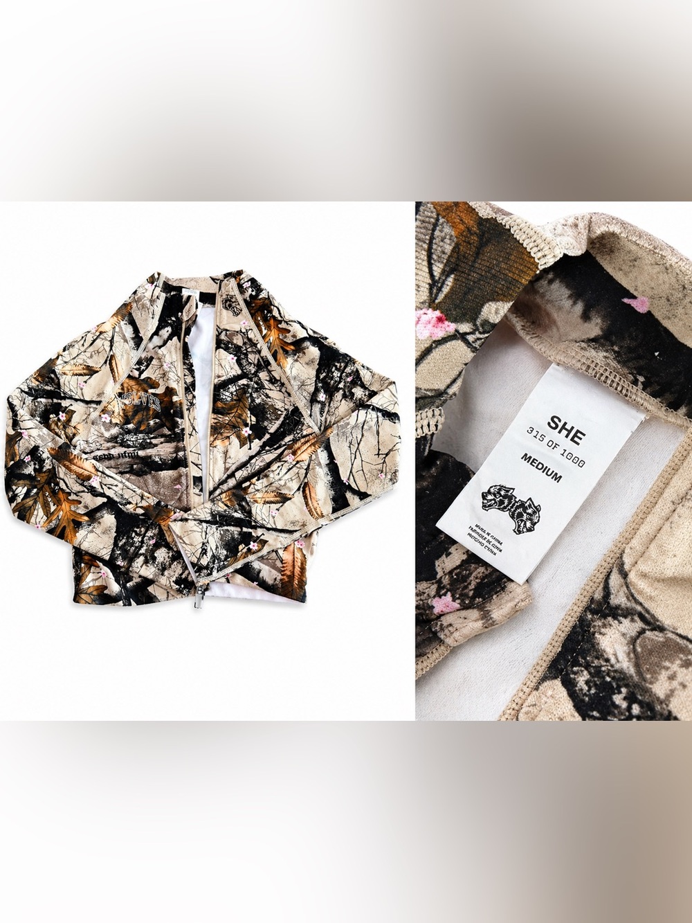 Darc Sport Camo Women’s zip up